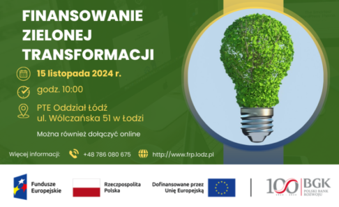 X seminarium z cyklu „Łódzkie spotkania u Ekonomistów” pt.: Finansowanie zielonej transformacji